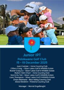 2025 Junior IPT Team Selected