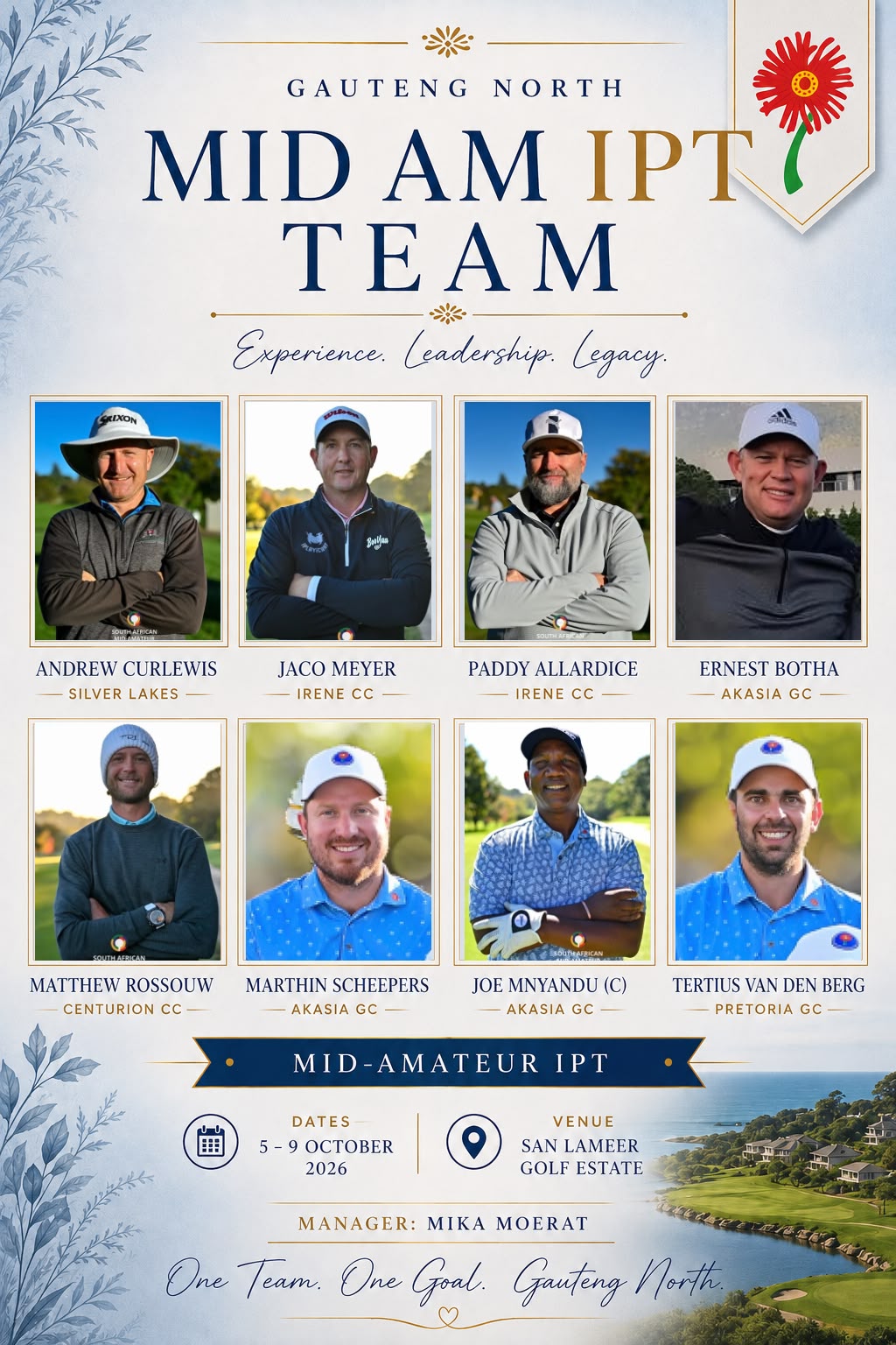 GNGU Mid-Am Team Selected