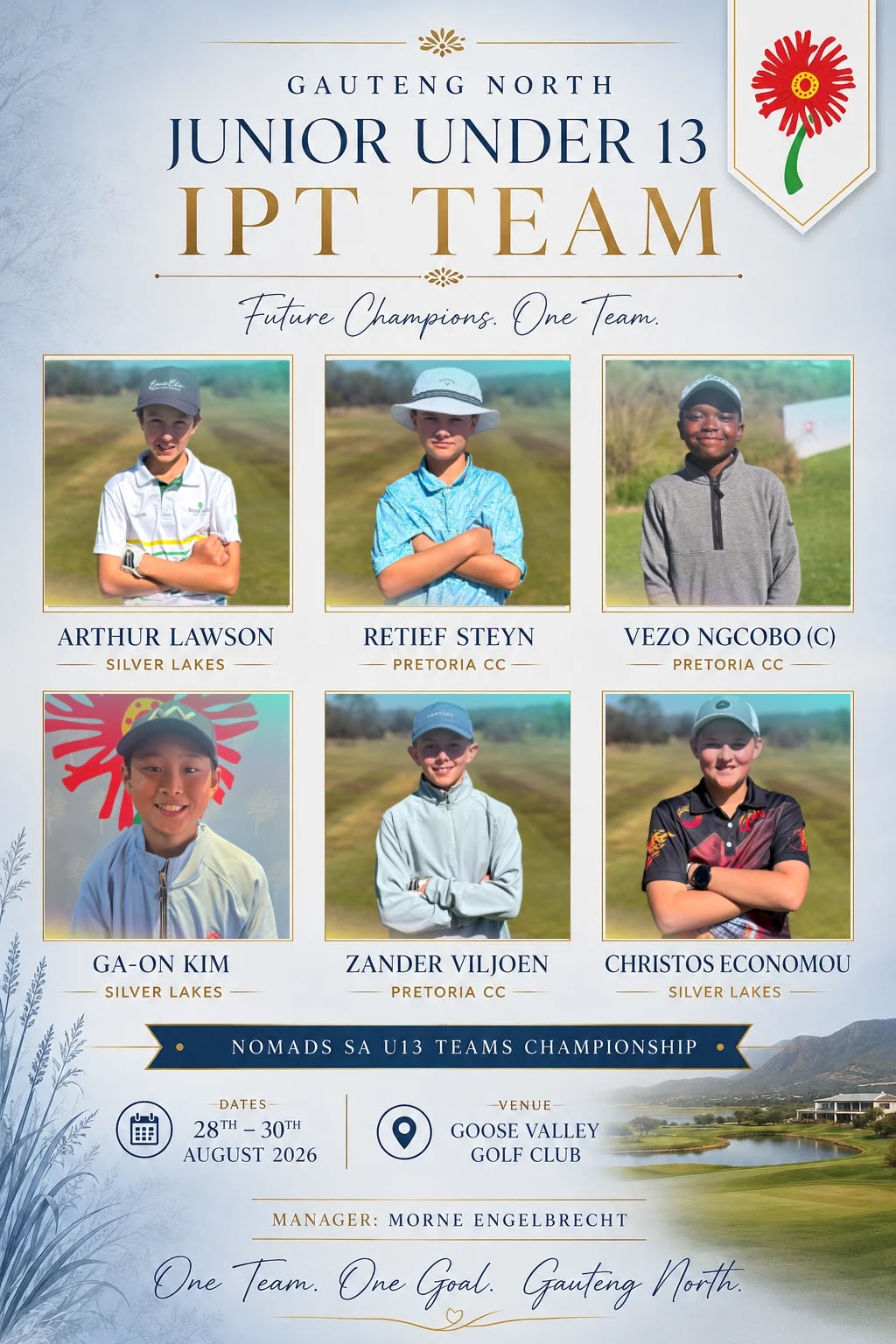 GNGU u/13 Team Selected